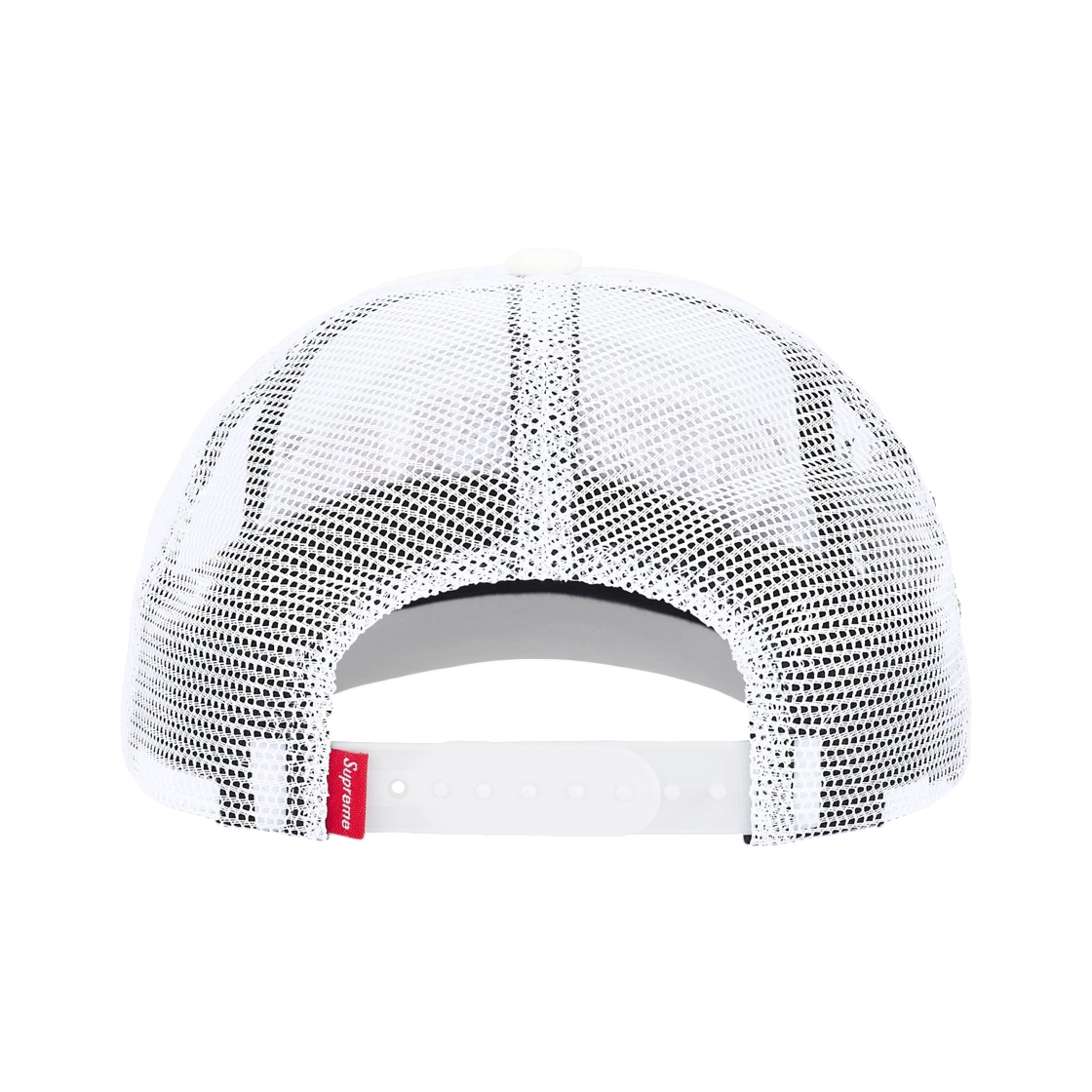 슈프림 크레스트 메쉬 백 6-패널 화이트 - 25FW(Supreme Crest Mesh Back 6-Panel White - 25FW) - 3