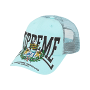 Supreme Crest Mesh Back 6-Panel Light Blue - 25FW