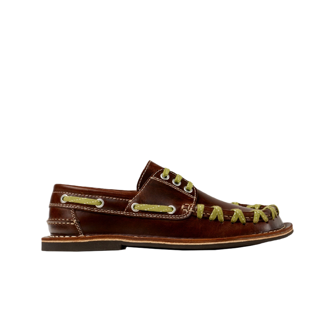 캠퍼 랩 에키 정장화 브라운(CAMPER LAB Eki Lace Up Brown)