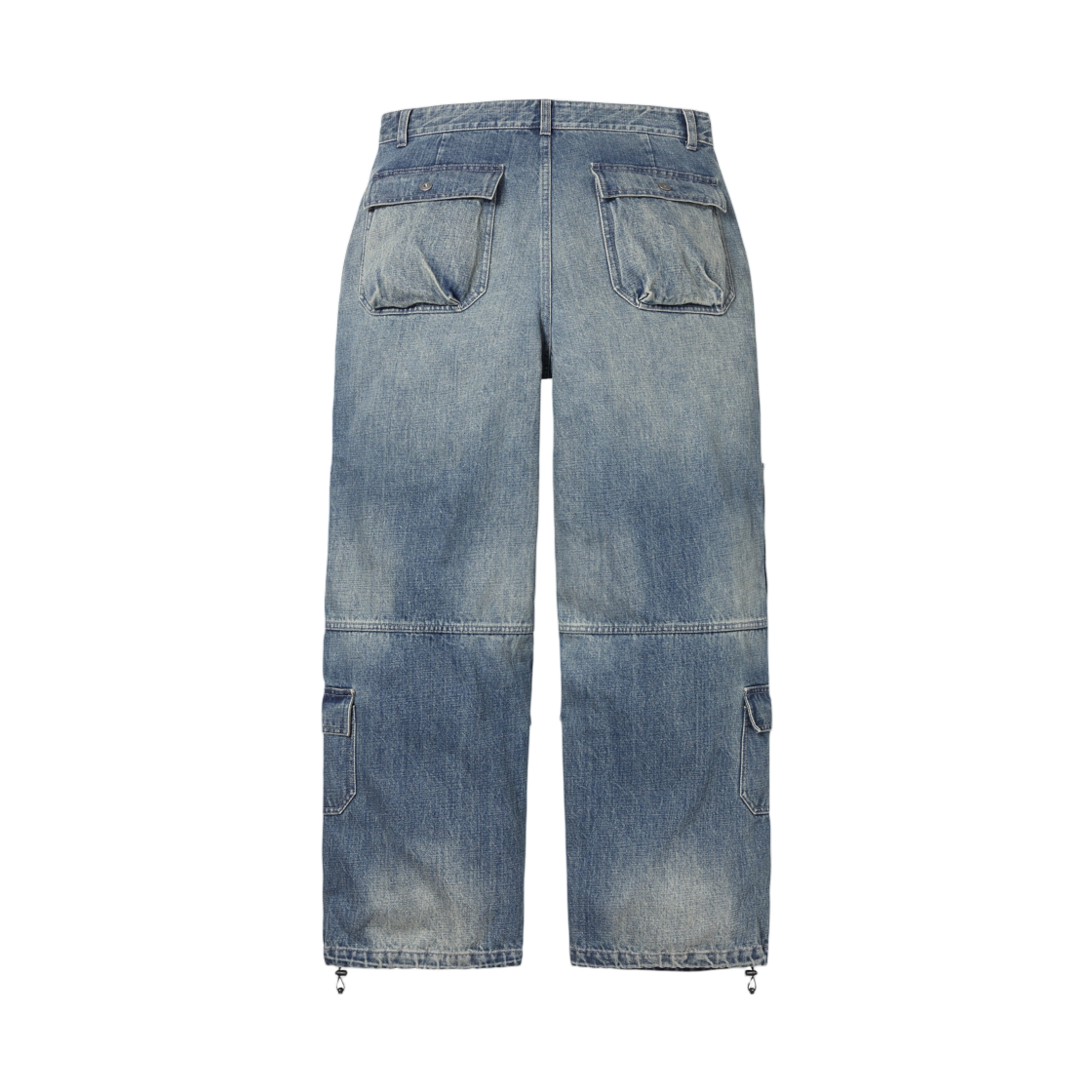 슈프림 x Y's 바이 요지 야마모토 데님 유틸리티 팬츠 워시드