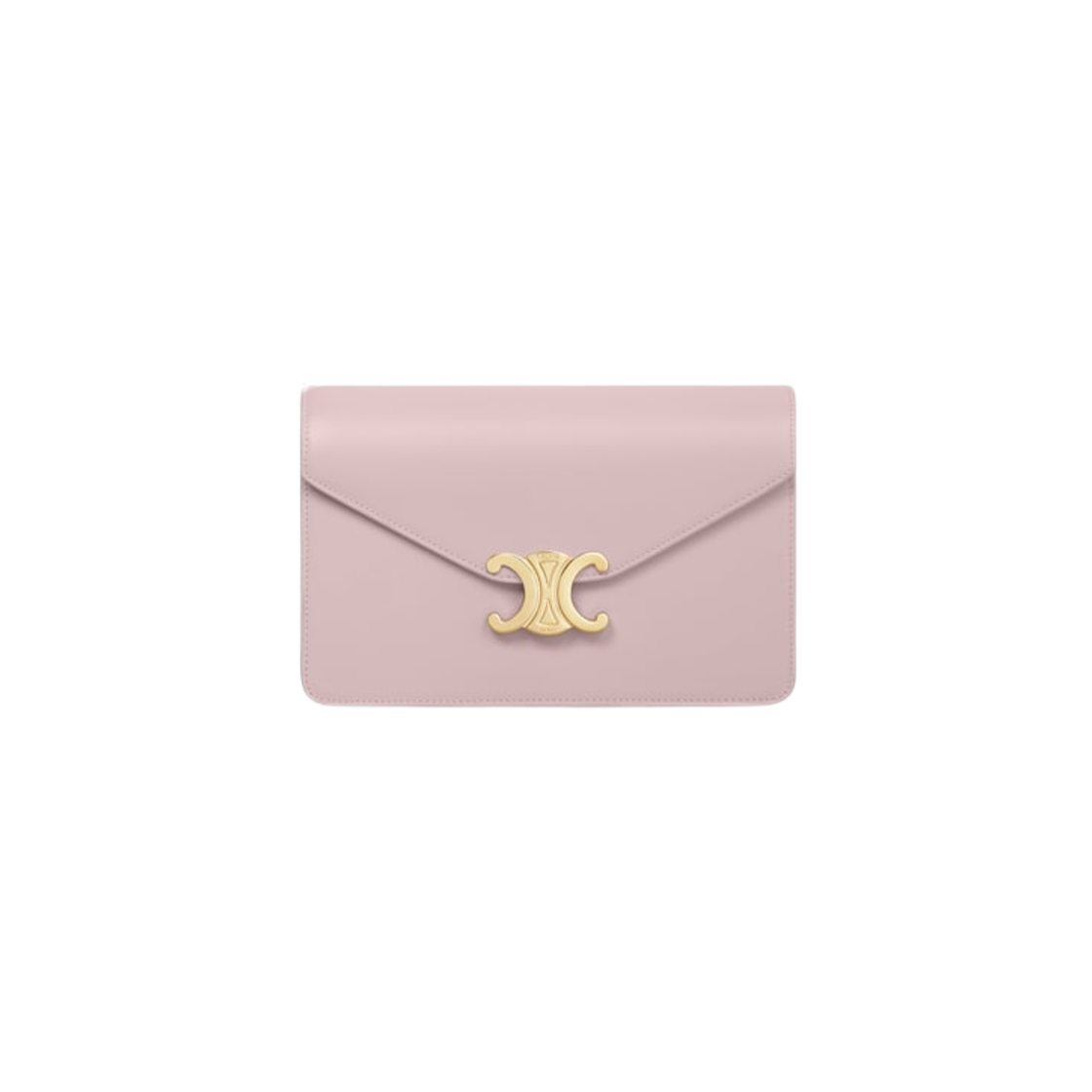 셀린느 샤이니 카프스킨 월렛 온 체인 마고 블리치드 핑크(Celine Wallet On Chain Margo in Shiny Calfskin Bleached Pink) - 1