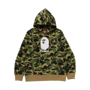 BAPE ABC Camo By Bathing Ape Pullover Hoodie Green