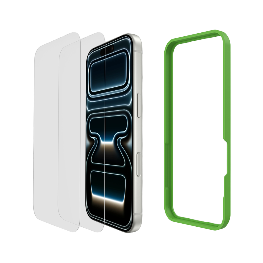OVA226fq Belkin iPhone 17 Pro Tempered Glass Film 2P OVA226fq