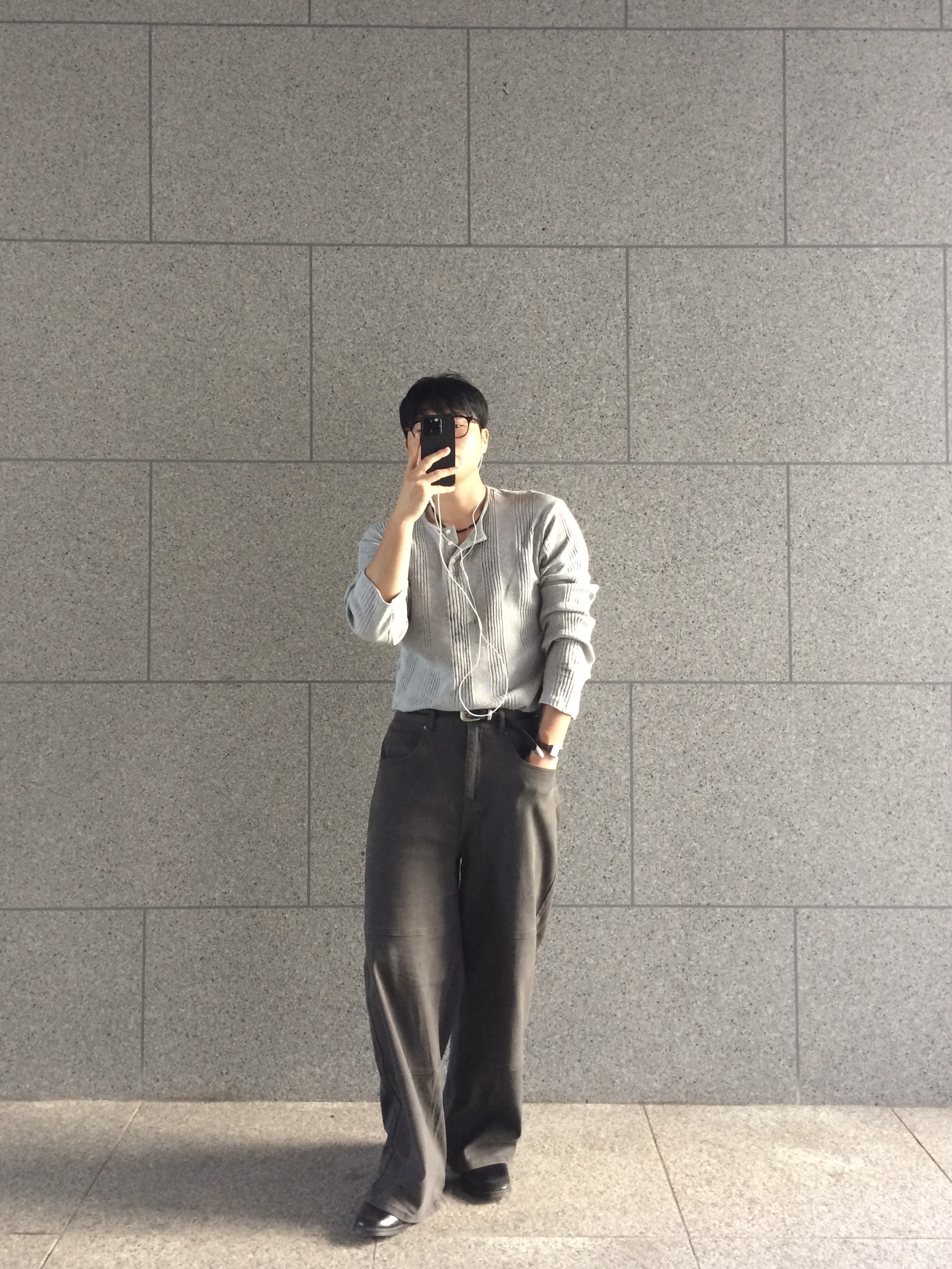 Romantic Move Selection Square Toe Chelsea Boots Black 착용 스타일 - 2