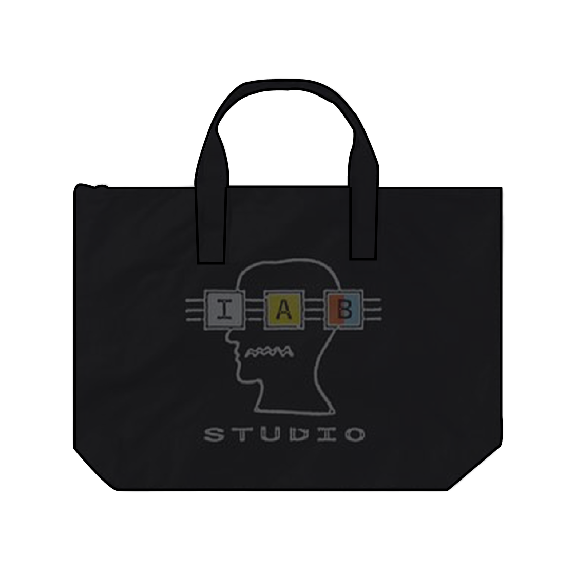 아이앱 스튜디오 x 브레인 데드 토트백 블랙(IAB Studio x Brain Dead Tote Bag Black)