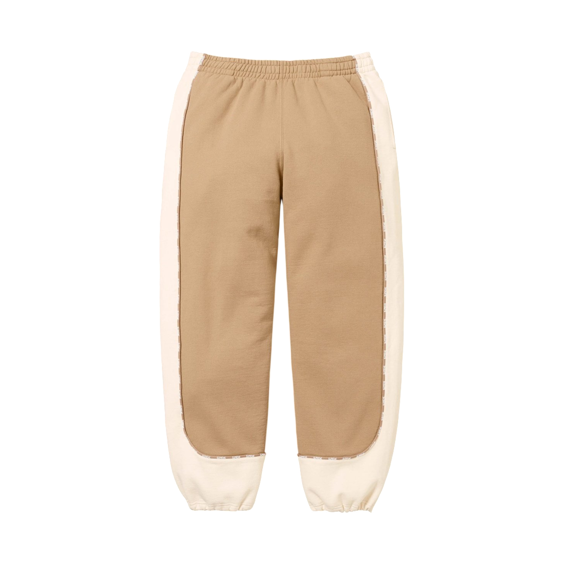 슈프림 파이핑 스웨트팬츠 다크 탄 - 25FW(Supreme Piping Sweatpant Dark Tan - 25FW) - 1