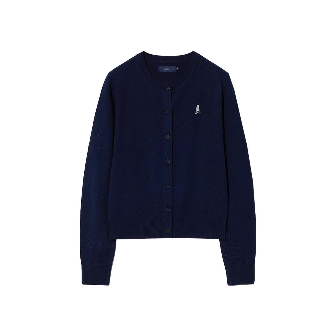 YEW1KC201ANA Yale Women’s Comfort Wool Round Cardigan Navy