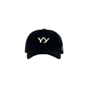 Open Yy Velvet Ball Cap Black