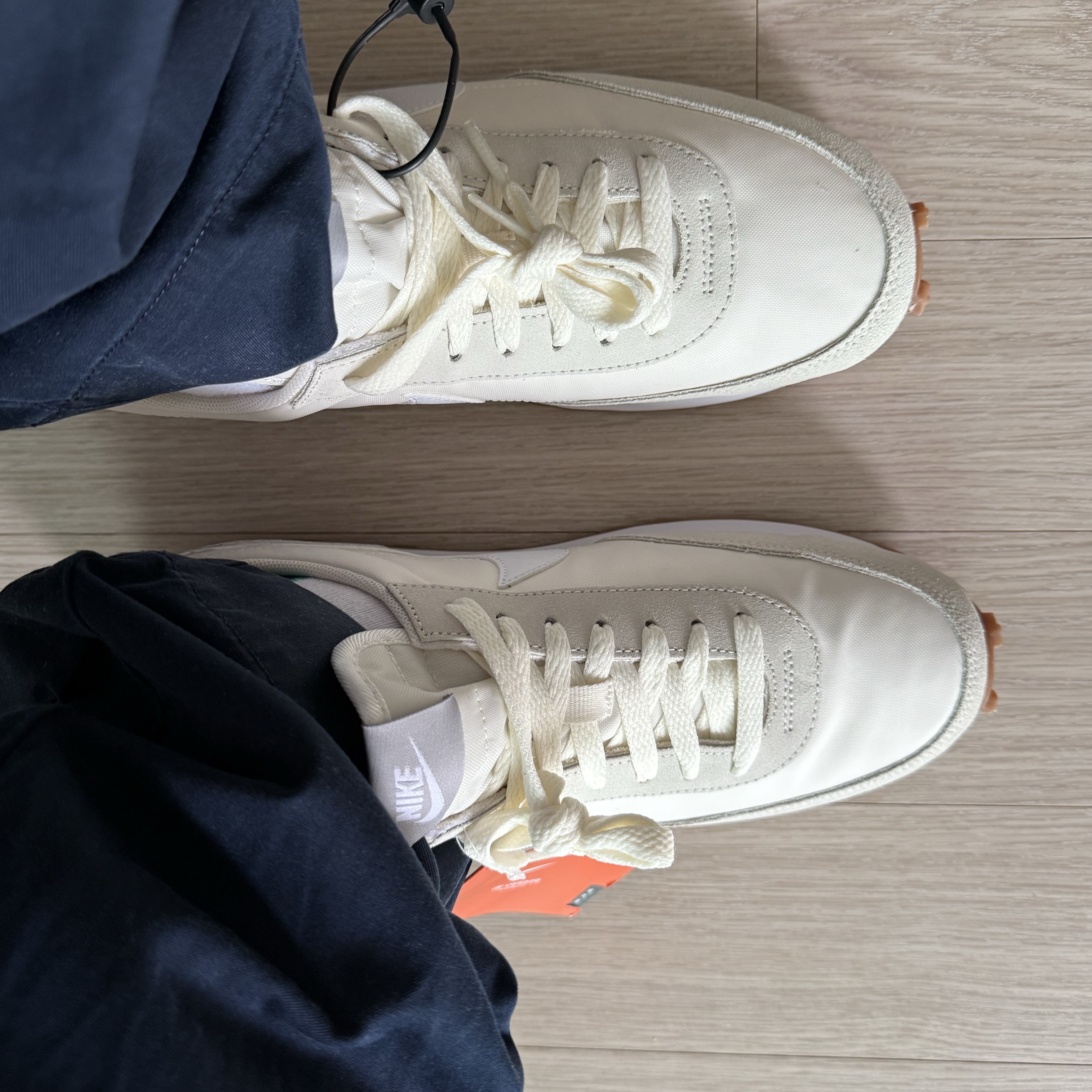 (W) Nike Daybreak Summit White 착용 스타일