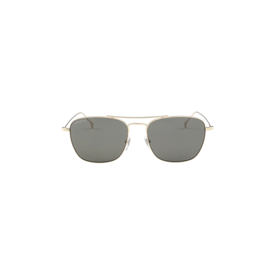 구찌 스퀘어 메탈 프레임 선글라스 골드(Gucci Square Metal Frame Sunglasses Gold) - 1