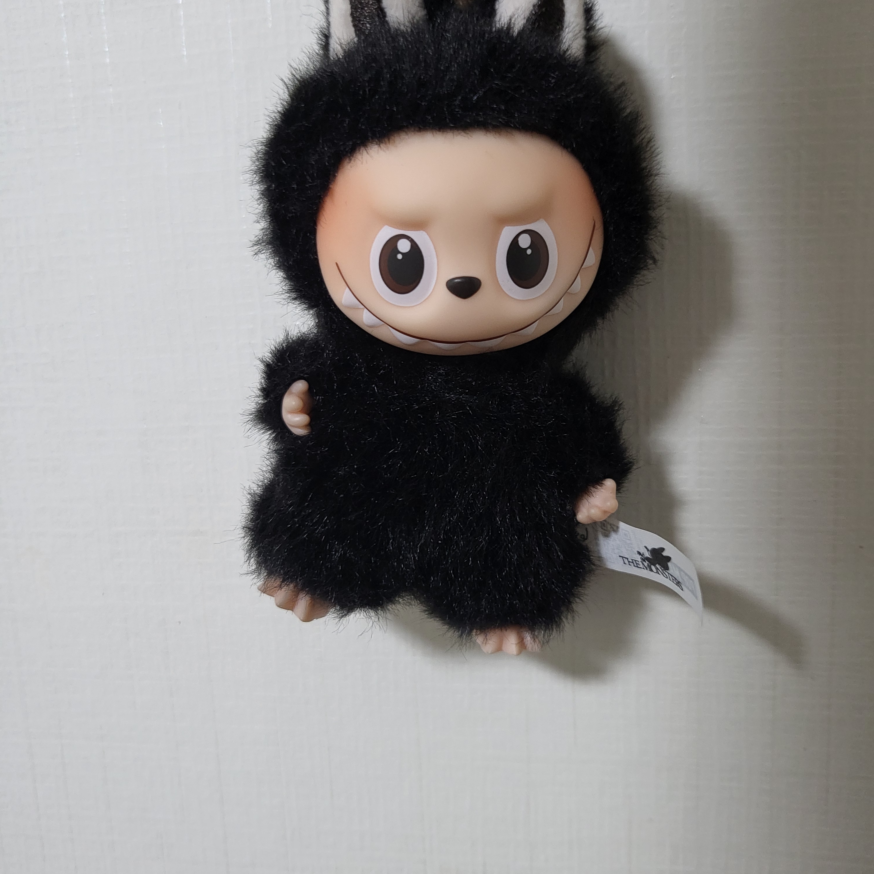 Pop Mart Labubu The Monsters Pin For Love Series Vinyl Plush Pendant (N-Z) R (Opened Case) 착용 스타일