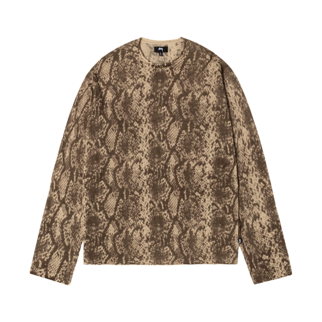 스투시 파이썬 니트 크루 카키(Stussy Python Knit Crew Khaki) - 1