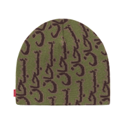 Supreme Arabic Jacquard Beanie Olive - 25FW