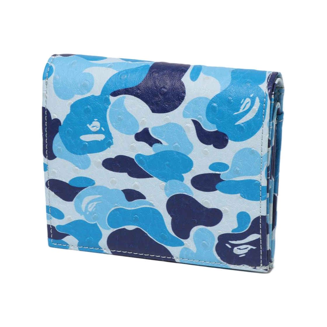 - BAPE 135 ABC Camo Mini Wallet Blue