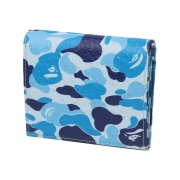 BAPE ABC Camo Mini Wallet Blue