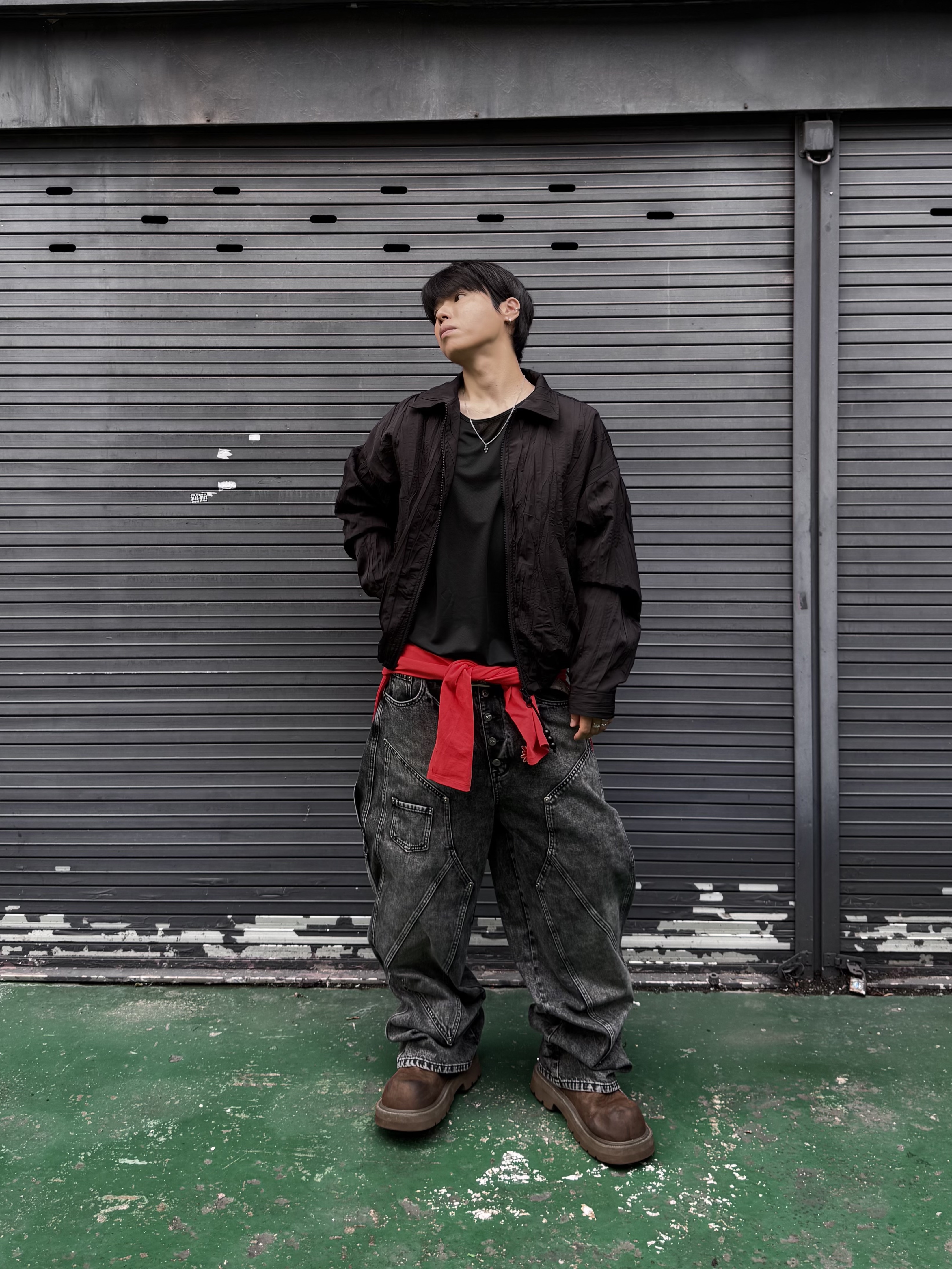 MJD x Kamien Double Hole Belt Oak Brown, SOULESURES BOLD BELUGA Espresso Brown 착용 스타일 - 10