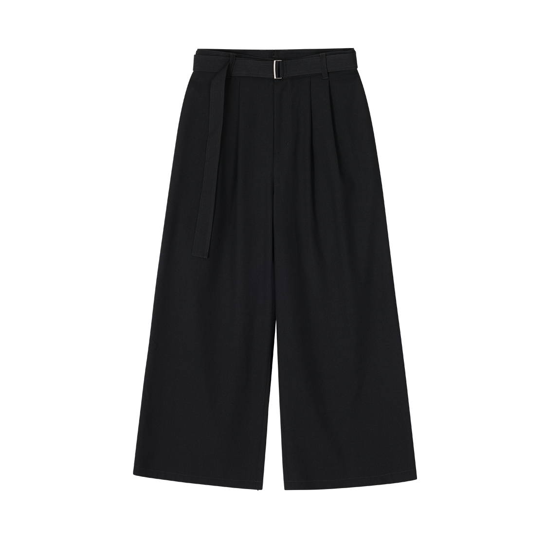 SH5PT510CH SONGZIO HOMME Belted Max Wide Pants Charcoal