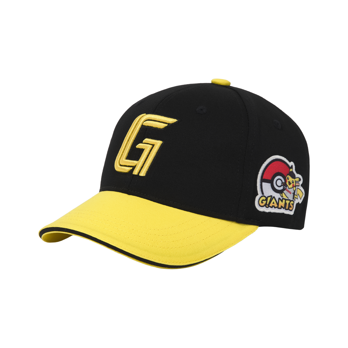 포켓몬 x 롯데 자이언츠 피카츄 볼캡 옐로우 블랙(Pokemon x Lotte Giants Pikachu Ball Cap Yellow Black)