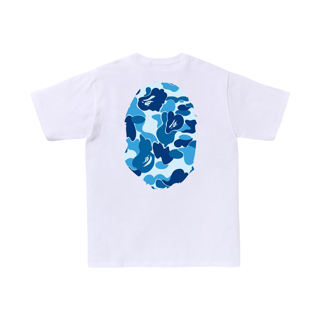 베이프 113 ABC 카모 빅 에이프 헤드 티셔츠 화이트 블루(BAPE 113 ABC Camo Big Ape Head T-Shirt White Blue) - 2