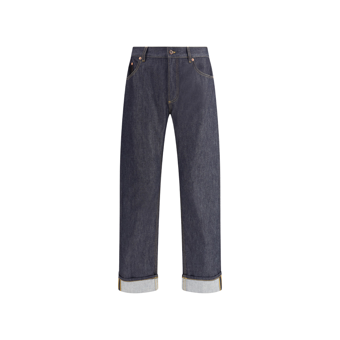 보테가 베네타 로 인디고 스트레이트 진 인디고(Bottega Veneta Raw Indigo Straight Jeans Indigo)