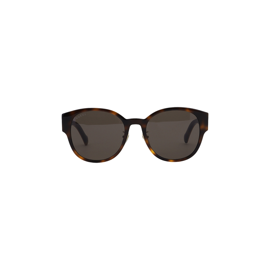 구찌 오발 아세테이트 프레임 선글라스 브라운(Gucci Oval Acetate Frame Sunglasses Brown) - 1