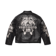 Supreme x Y's by Yohji Yamamoto Leather Jacket Black - 25FW