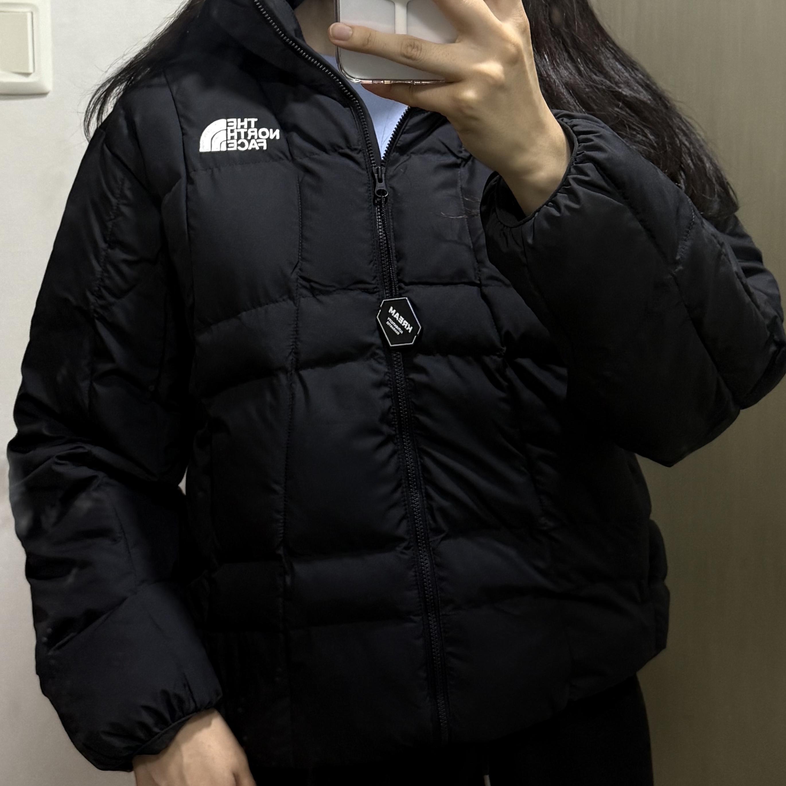 The North Face White Label Wave LT On Ball Jacket Black, The North Face Ventus On Jacket Light Khaki 착용 스타일 - 6