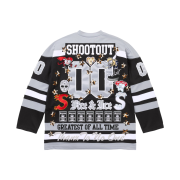 Supreme Fire & Ice Hockey Jersey Black - 25FW