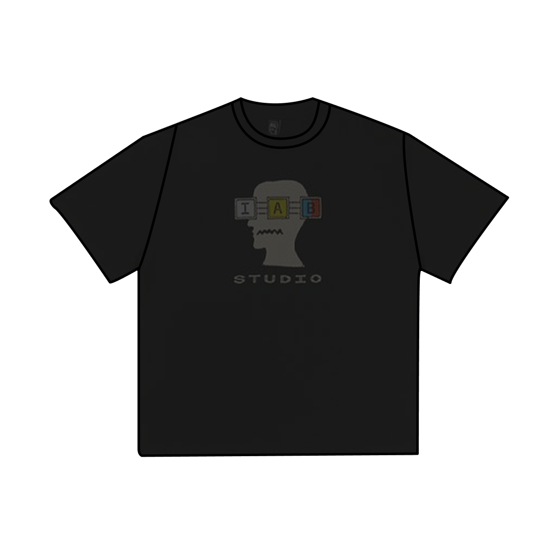 아이앱 스튜디오 x 브레인 데드 티셔츠 블랙(IAB Studio x Brain Dead T-Shirt Black) - 1
