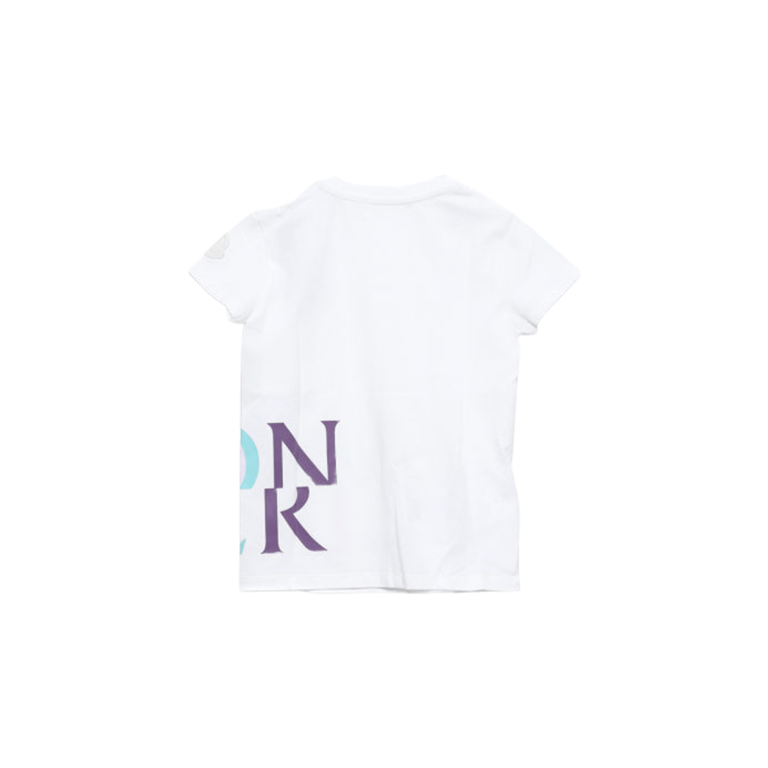 (키즈) 몽클레르 로고 프린트 티셔츠 화이트 - 22SS((Kids) Moncler Logo Printed T-Shirt White - 22SS) - 2