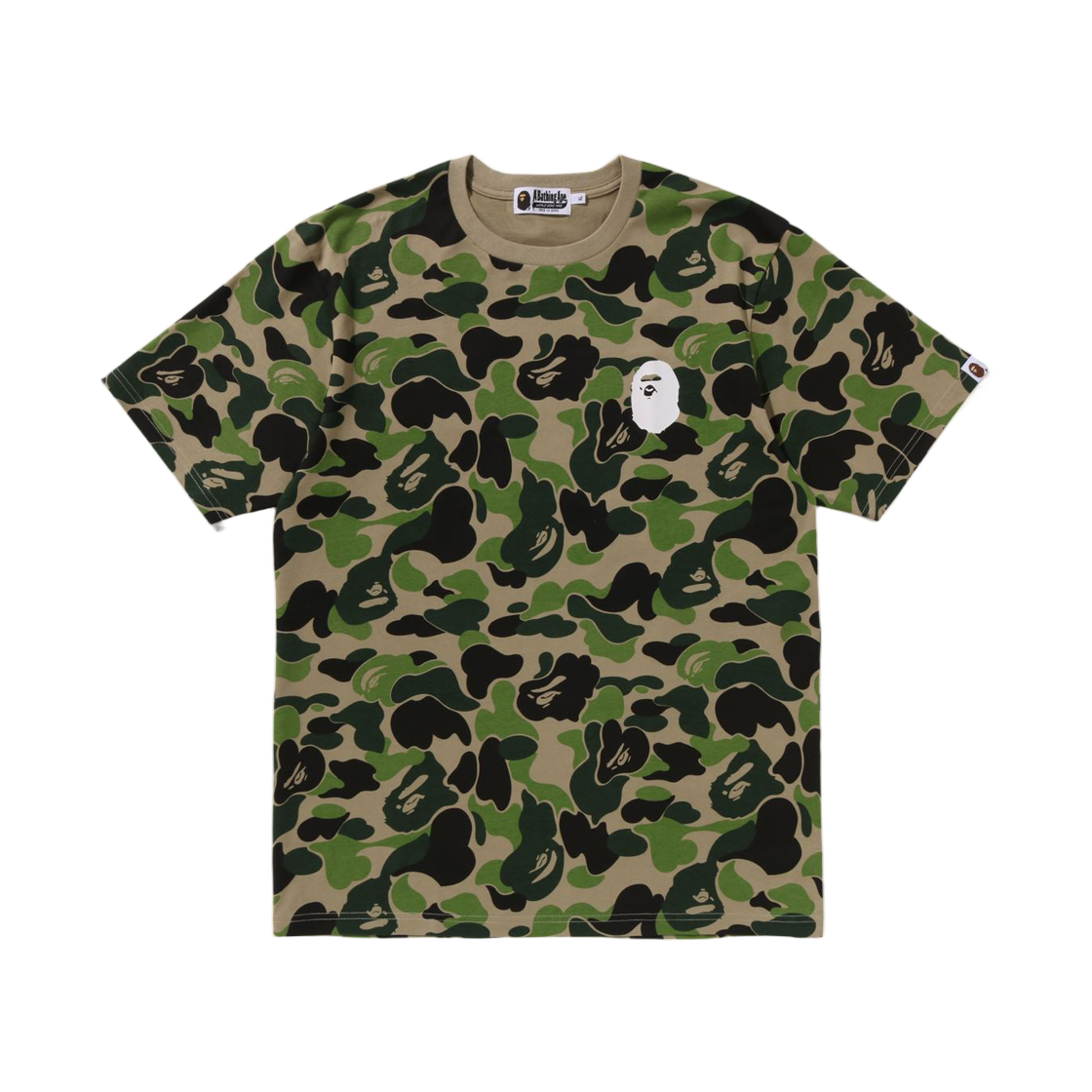 베이프 111 ABC 카모 ASNKA 티셔츠 그린(BAPE 111 ABC Camo ASNKA T-Shirt Green) - 1