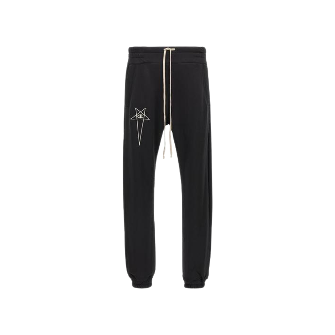 릭 오웬스 x 챔피언 코튼 트랙 팬츠 블랙(Rick Owens x Champion Cotton Track Pants Black)