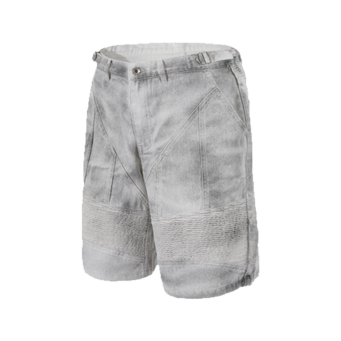 RR4SULP11DW ROARINGRAD Racing Bermuda Denim Pants Dirty White