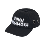 Supreme x Y's by Yohji Yamamoto Grommet 6-Panel Washed Black - 25FW