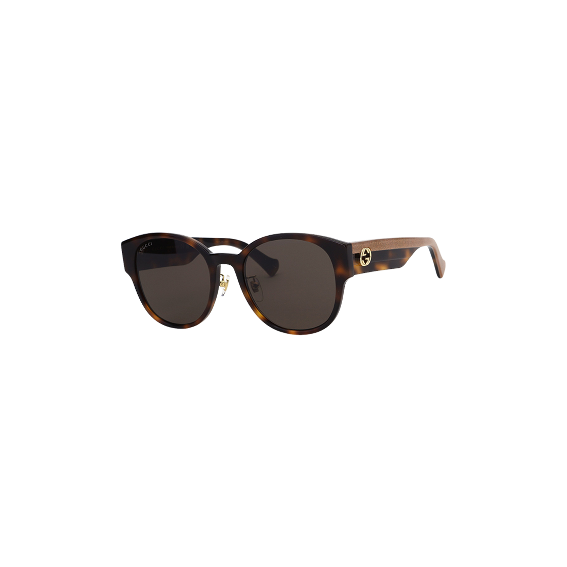 구찌 오발 아세테이트 프레임 선글라스 브라운(Gucci Oval Acetate Frame Sunglasses Brown) - 2