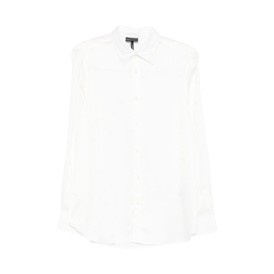 엠포리오 아르마니 올오버 로고 셔츠 화이트(Emporio Armani Allover Logo Shirt White) - 1