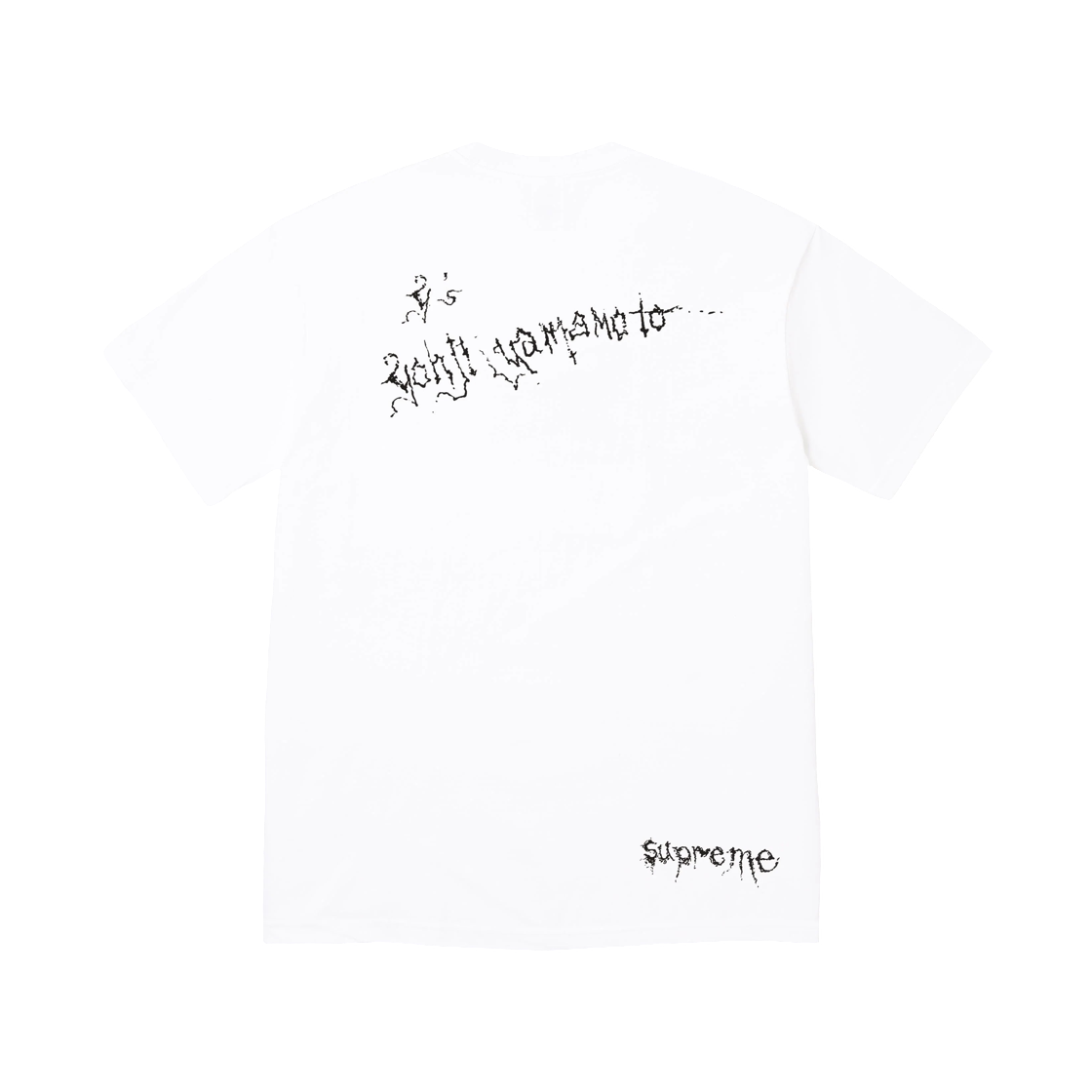 Supreme Y's by Yohji Yamamoto L/S Tee白L Supreme Y's L/S Tee ホワイト