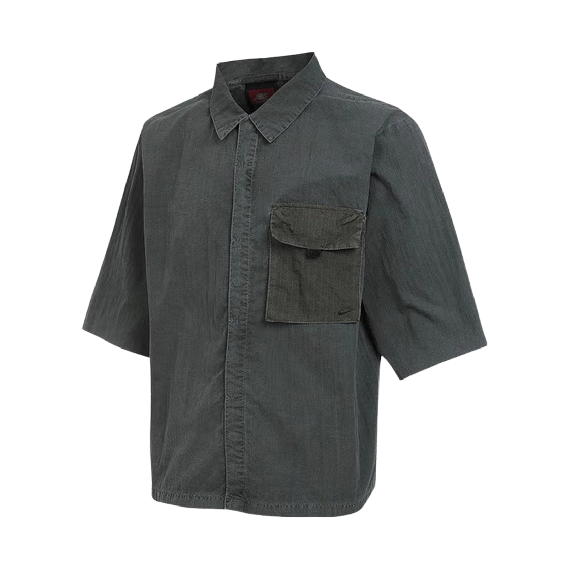 나이키 테크 우븐 탑 블랙 - 아시아