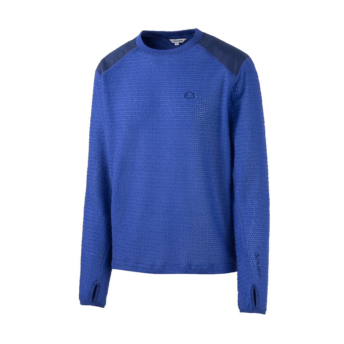 ZU1LSA2502BLU ZEROGRAM Polartec Alpha 90 LS Blue