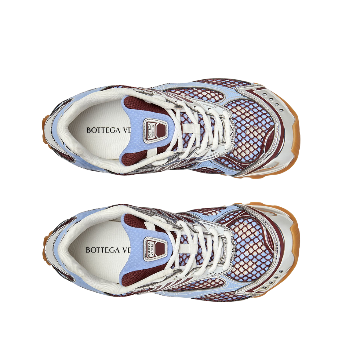 (W) 보테가 베네타 오빗 스니커즈 바롤로 블루 벨((W) Bottega Veneta Orbit Sneakers Barolo Blue Bell) - 2