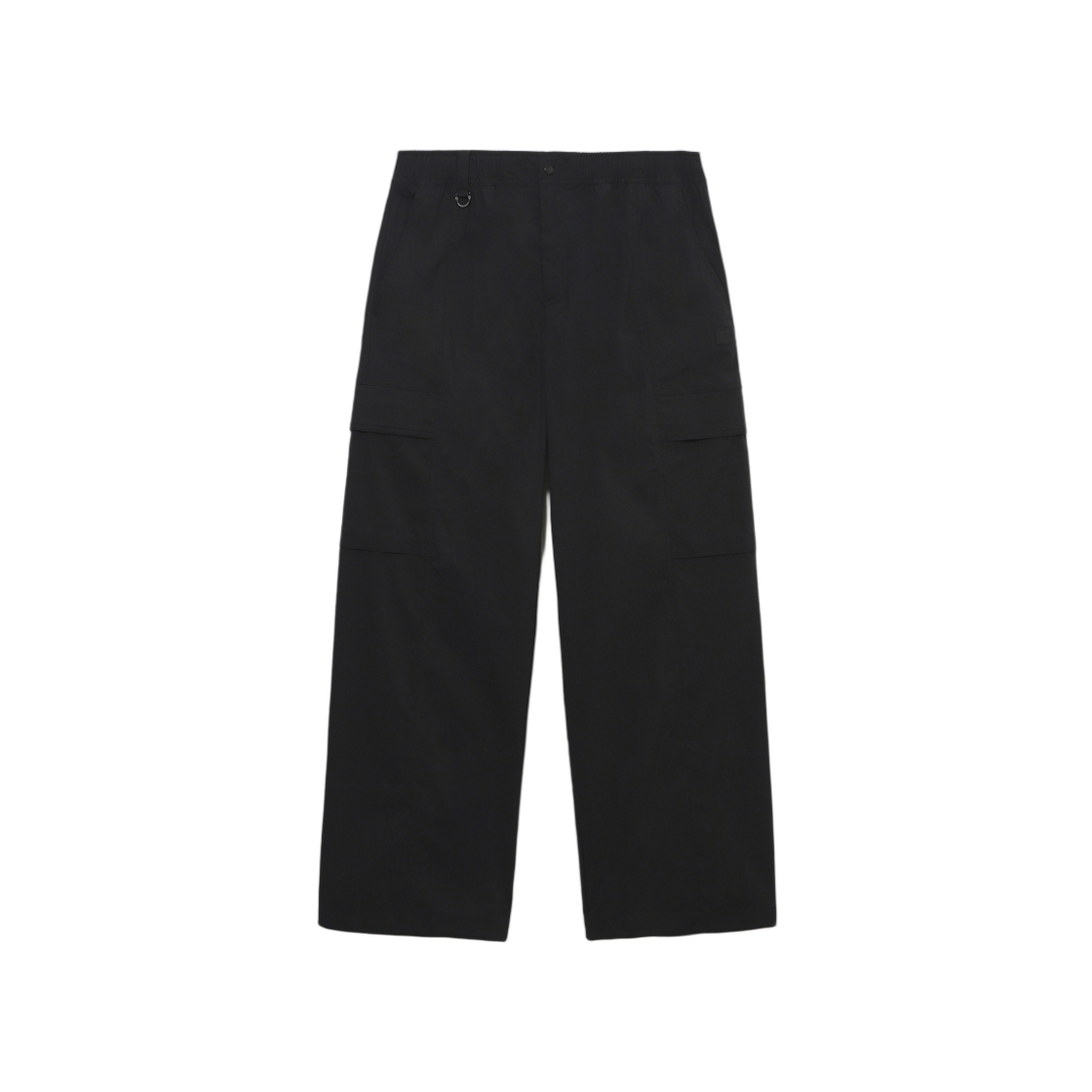1100FS253WP01U001004 [6% 적립] FILA Cotton Blend Nylon Wide Pants Black