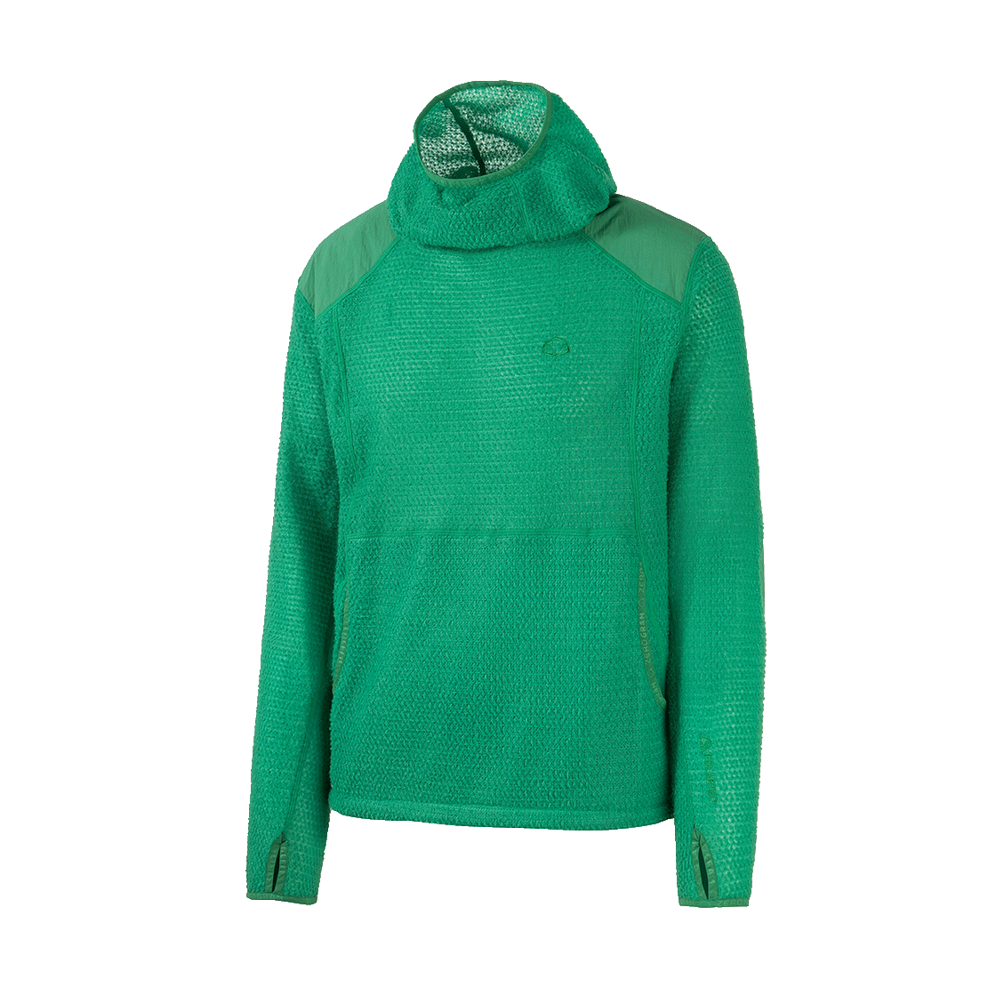 ZU1LSA2503GRN ZEROGRAM Polartec Alpha 90 Hoodie Green