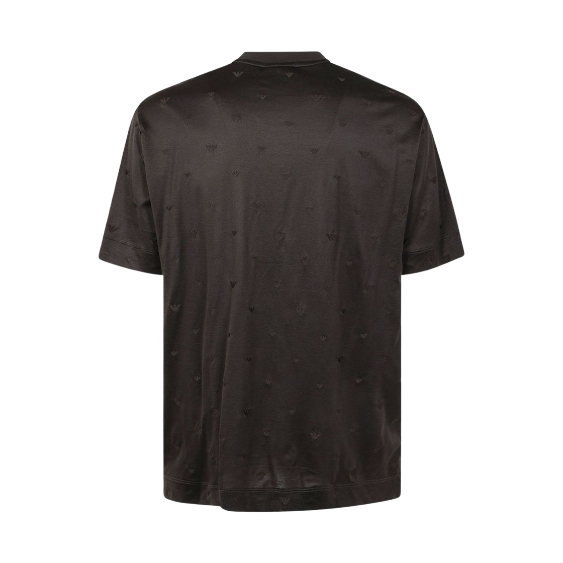 엠포리오 아르마니 올오버 로고 티셔츠 블랙(Emporio Armani Allover Logo T-Shirt Black) - 2