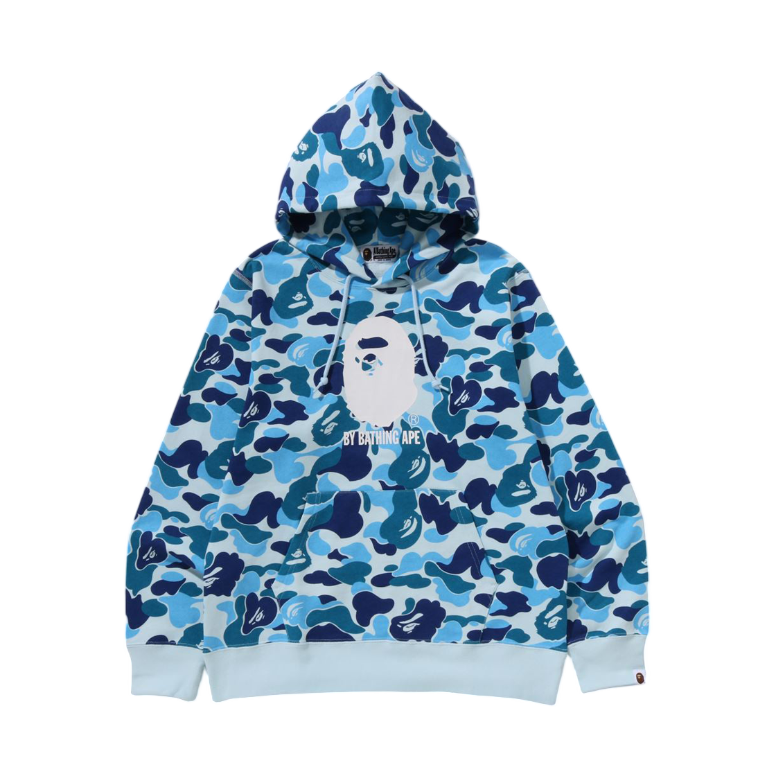 베이프 ABC 카모 바이 베이싱 에이프 풀오버 후드 블루(BAPE ABC Camo By Bathing Ape Pullover Hoodie Blue) - 1