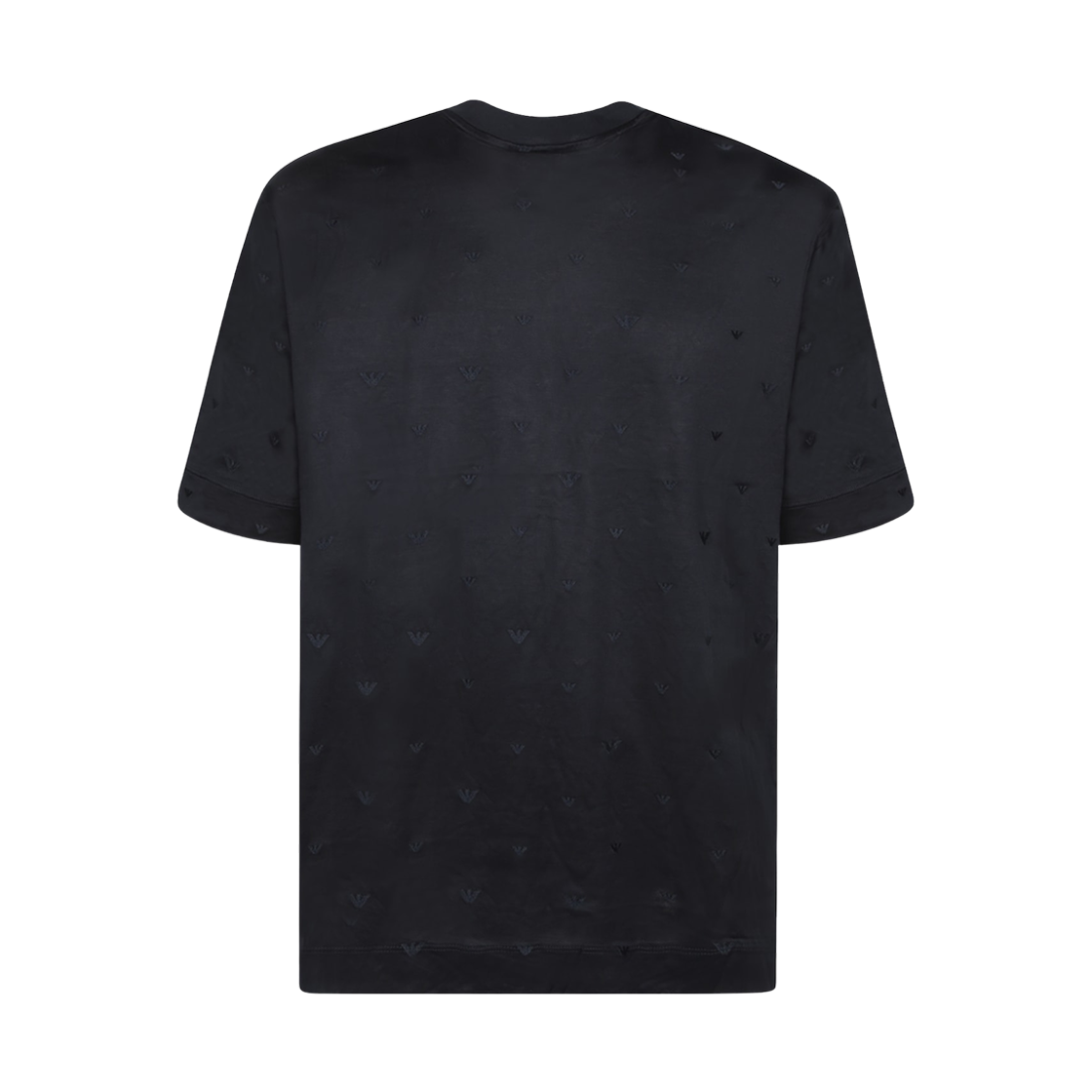 엠포리오 아르마니 올오버 로고 티셔츠 블루(Emporio Armani Allover Logo T-Shirt Blue) - 2