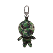 BAPE 186 ABC Camo Baby Milo Plush Doll Key Chain Green