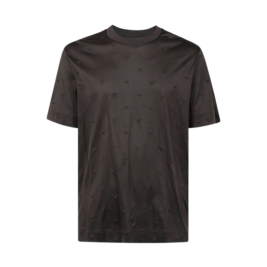 엠포리오 아르마니 올오버 로고 티셔츠 블랙(Emporio Armani Allover Logo T-Shirt Black) - 1