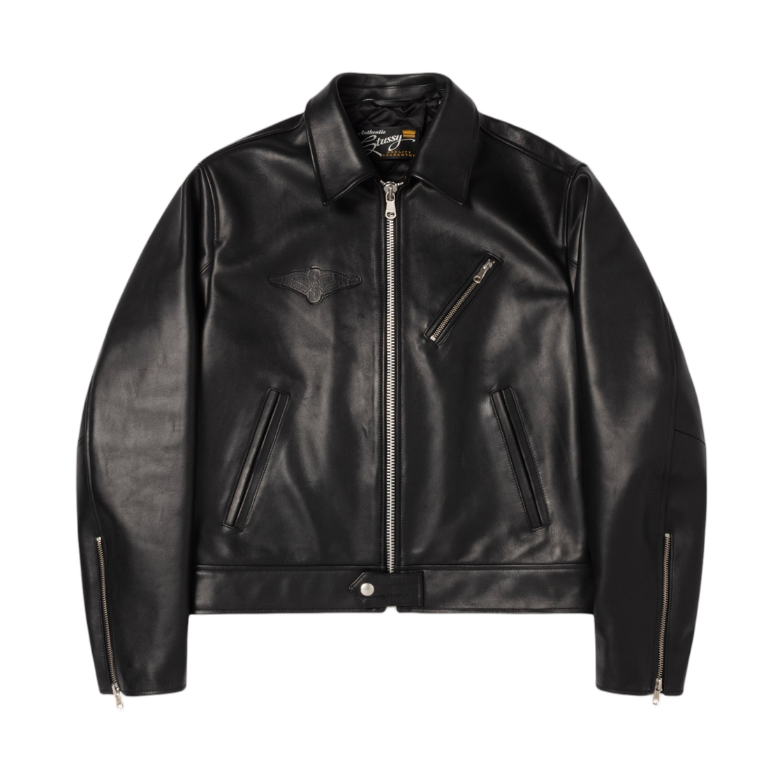 스투시 바이커 자켓 블랙 | Stussy | KREAM 스투시 바이커 자켓 블랙 | Stussy | KREAM