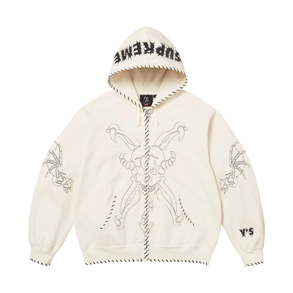 トップス Supreme x Y's by Yohji Yamamoto Zip Supreme Y's by Yohji Yamamoto Zip Up Hooded Sweatshirt Black