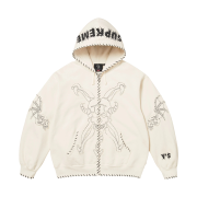 Supreme x Y's by Yohji Yamamoto Zip Up Hooded Sweatshirt White - 25FW
